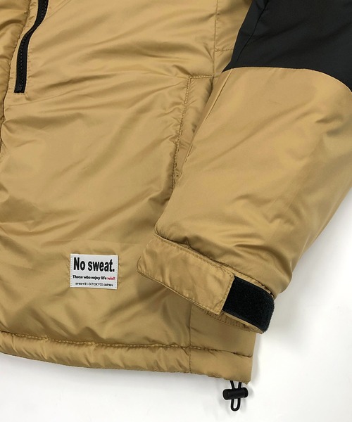 ADMIX/ATELIER SAB MEN（アドミックスアトリエサブメン）の「【Nosweat.×ADMIX/ATELIER SAB MEN】コラボ マイクロファイバー 中綿 ／ マウンテン ブルゾン（ダウンジャケット/コート・メンズ・ブラック/チャコールグレー/ベージュ/カーキ/ネイビー・48/50/52）」の17枚目の写真