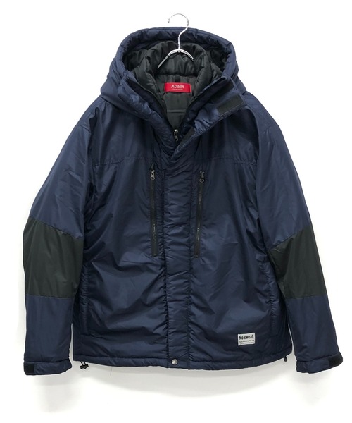 ADMIX/ATELIER SAB MEN（アドミックスアトリエサブメン）の「【Nosweat.×ADMIX/ATELIER SAB MEN】コラボ マイクロファイバー 中綿 ／ マウンテン ブルゾン（ダウンジャケット/コート・メンズ・ブラック/チャコールグレー/ベージュ/カーキ/ネイビー・48/50/52）」の22枚目の写真