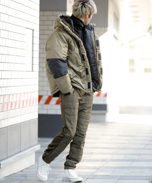 ADMIX/ATELIER SAB MEN（アドミックスアトリエサブメン）の「【Nosweat.×ADMIX/ATELIER SAB MEN】コラボ マイクロファイバー 中綿 ／ マウンテン ブルゾン（ダウンジャケット/コート・メンズ・ブラック/チャコールグレー/ベージュ/カーキ/ネイビー・48/50/52）」の21枚目の写真