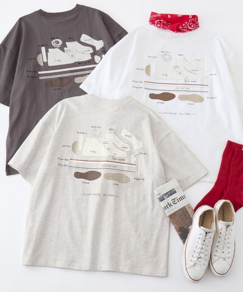 CONVERSE/コンバース別注】 中根ゆたかALL STARグラフィック