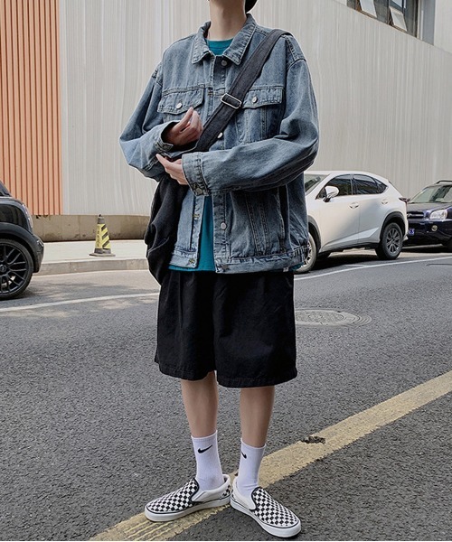 NEW GENTLEMAN(ニュージェントルマン)の「ルーズシルエット デニムジャケット(デニムジャケット・メンズ・ブルー・FREE)」の10枚目の写真