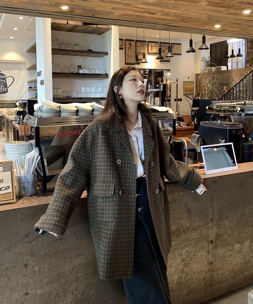 Jewelobe（ジュエローブ）の「ダブル釦ワイドベンツデニムスカート（デニムスカート・レディース・ブラック/ネイビー・S/M）」の12枚目の写真