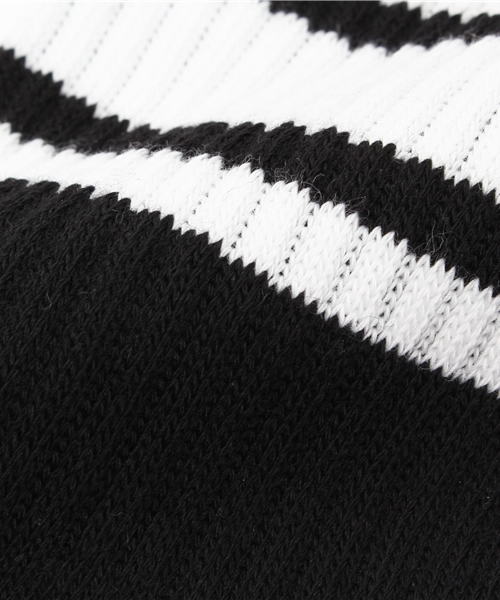 WEGO(ウィゴー)の「WEGO/3ラインソックス(ソックス/靴下・レディース・ホワイト/ブラック/グリーン/イエロー/トリコロール/サックスブルー/ピンク・FREE)」の10枚目の写真