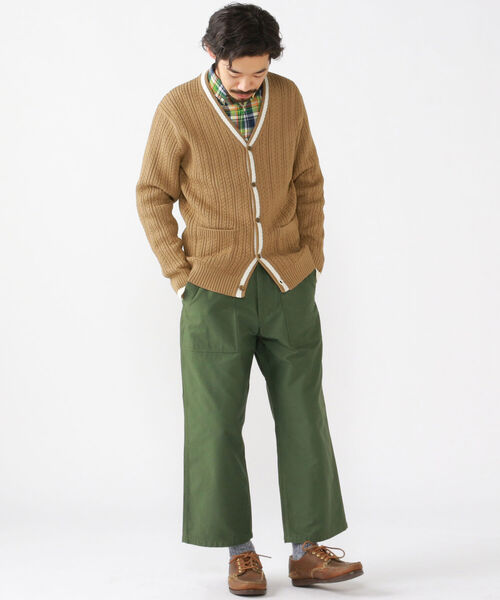 BEAMS PLUS（ビームスプラス）の「BEAMS PLUS / インディアン マドラスチェック ボタンダウン シャツ（シャツ/ブラウス・メンズ・レッド/その他/ネイビー/グリーン・LARGE/SMALL/MEDIUM/X-LARGE/X-SMALL）」の9枚目の写真