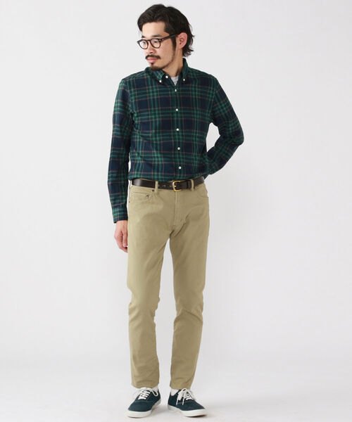 BEAMS PLUS（ビームスプラス）の「BEAMS PLUS / インディアン マドラスチェック ボタンダウン シャツ（シャツ/ブラウス・メンズ・レッド/その他/ネイビー/グリーン・LARGE/SMALL/MEDIUM/X-LARGE/X-SMALL）」の12枚目の写真