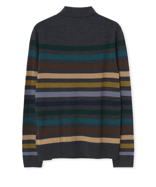 Paul Smith（ポールスミス）の「マルチボーダー ニットポロ