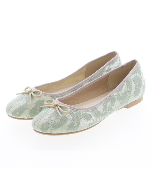 JELLY BEANS（ジェリービーンズ）の「ラウンドトゥバレーシューズ(210-50334)JELLY BEANS(ジェリービーンズ)（バレエシューズ・レディース・ブラック系その他/グレイッシュベージュ/マルチ/ブラック・23/24/23.5/22.5/24.5）」の14枚目の写真