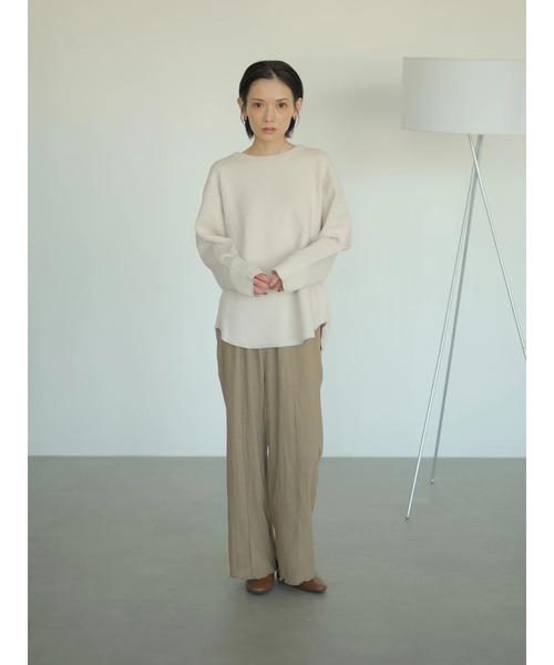 rem closet(レムクローゼット)の「ラゲットリブプルオーバー(Tシャツ/カットソー・レディース・アイボリー/グレイッシュベージュ・FREE)」の21枚目の写真