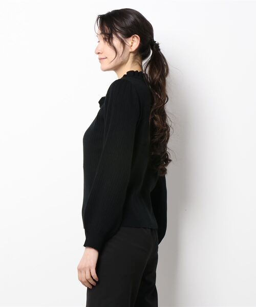 y2k00s axesfemme coquette リボン付きふわふわニット y2k00s axesfemme coquette リボン付きふわふわニット