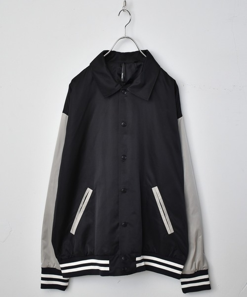 Starting Over（スターティングオーバー）の「サテンスタジャン（スタジャン・メンズ・レッド/ブラック/グリーン・M/XL/L）」の2枚目の写真