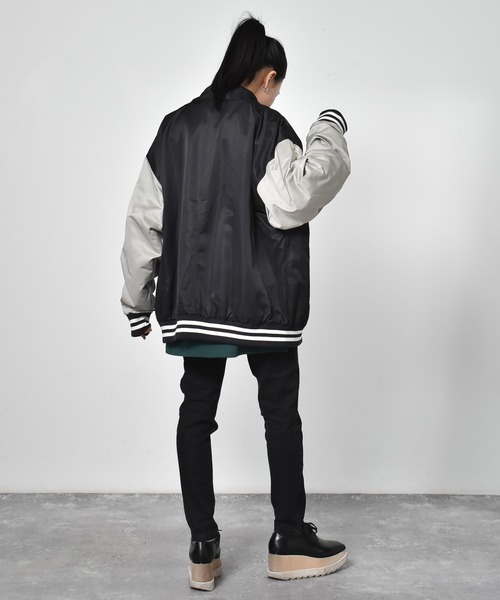 Starting Over（スターティングオーバー）の「サテンスタジャン（スタジャン・メンズ・レッド/ブラック/グリーン・M/XL/L）」の22枚目の写真