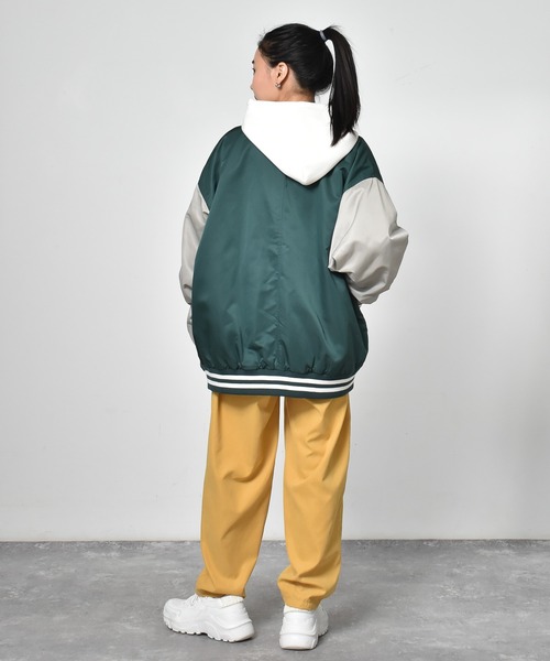 Starting Over（スターティングオーバー）の「サテンスタジャン（スタジャン・メンズ・レッド/ブラック/グリーン・M/XL/L）」の8枚目の写真