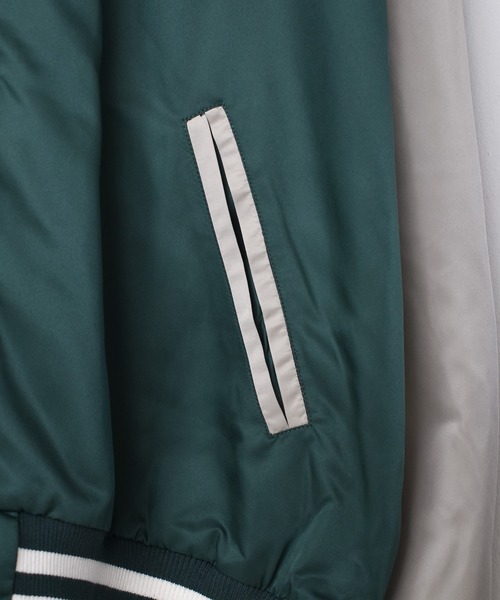 Starting Over（スターティングオーバー）の「サテンスタジャン（スタジャン・メンズ・レッド/ブラック/グリーン・M/XL/L）」の17枚目の写真