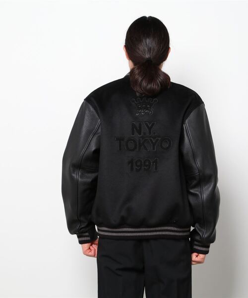 三代目 Monogram Logo Varsity Jacket 三代目 Monogram Logo Varsity