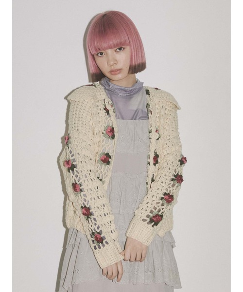 merry jenny（メリージェニー）の「クロシェカーディガン