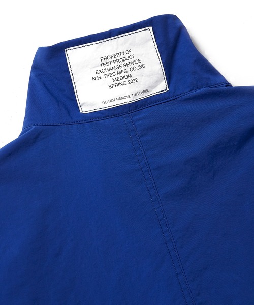 N.HOOLYWOOD（N.ハリウッド）の「STAND COLLAR COAT（カバーオール・メンズ・ブラック/ブルー/ベージュ・36/38/40）」の8枚目の写真