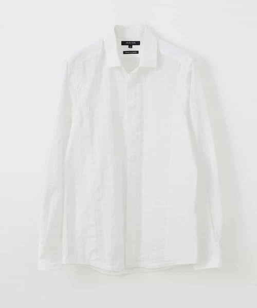 MICHEL KLEIN HOMME (ミッシェルクランオム)の「ベーシックホワイトシャツ(シャツ/ブラウス・メンズ・ホワイト/ライトグレー・MEDIUM/LARGE/X-LARGE)」の15枚目の写真