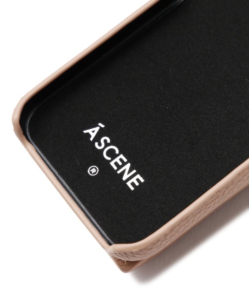 ROSE BUD（ローズバッド）の「(ASCENE)カードケース付iPhoneケース（スマホケース/カバー・レディース・ベージュ/ブラック・ 12/13）」の9枚目の写真