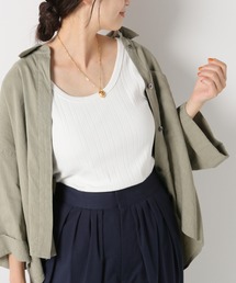 IENA | スーピマランダムリブ タンクトップ(タンクトップ)