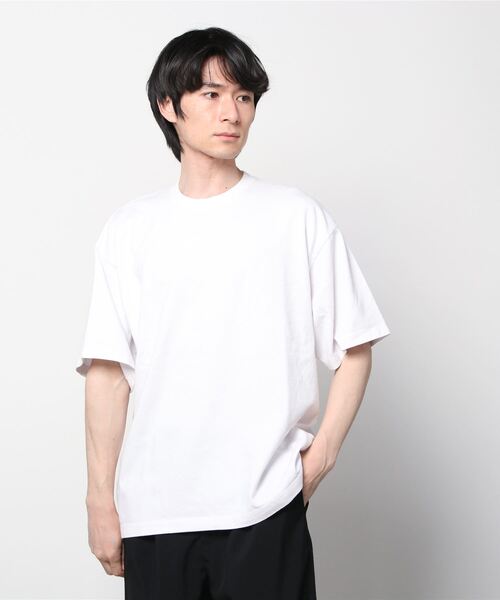 LOS ANGELES APPAREL（ロサンゼルスアパレル）の「Los Angeles Apparel LIMITED EDITION/ロサンゼルスアパレル リミテッド エディション/Mens 2 Ply SS TEE（Tシャツ/カットソー・メンズ・ホワイト/ブラック/ブルーグレー・SMALL/MEDIUM/LARGE）」の8枚目の写真