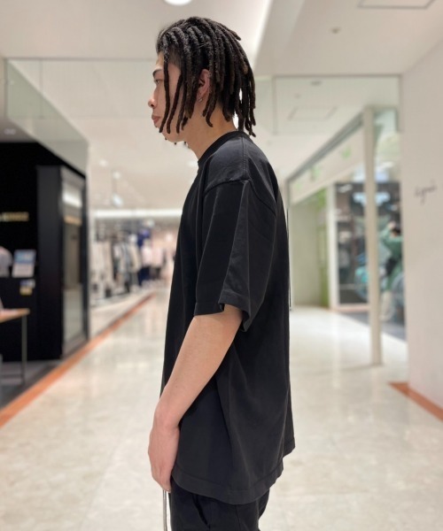 LOS ANGELES APPAREL（ロサンゼルスアパレル）の「Los Angeles Apparel LIMITED EDITION/ロサンゼルスアパレル リミテッド エディション/Mens 2 Ply SS TEE（Tシャツ/カットソー・メンズ・ホワイト/ブラック/ブルーグレー・SMALL/MEDIUM/LARGE）」の11枚目の写真