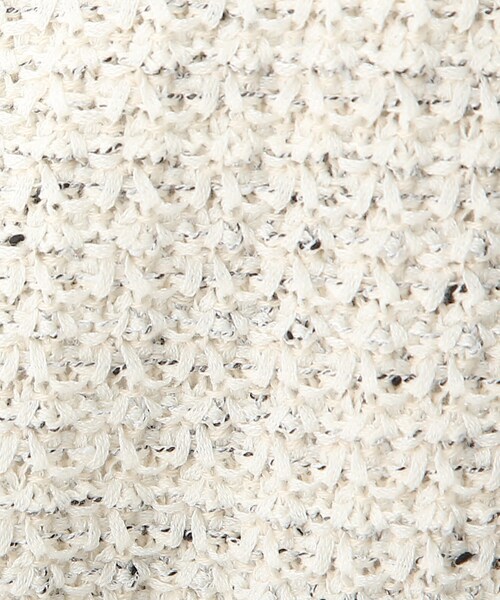 OPAQUE.CLIP（オペークドットクリップ）の「◆テープヤーンニット ノーカラージャケット（カーディガン）（カーディガン/ボレロ・レディース・ホワイト系7/イエロー系4・42/40/38）」の12枚目の写真