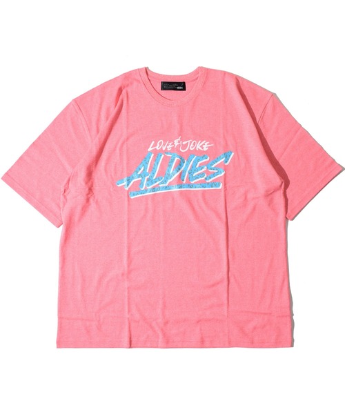 ALDIES(アールディーズ)の「Break Big T / ブレイクビッグT(Tシャツ/カットソー・メンズ・ブラック/ブラウン/ピンク/マルチ・FREE)」の17枚目の写真