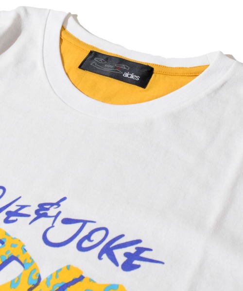 ALDIES(アールディーズ)の「Break Big T / ブレイクビッグT(Tシャツ/カットソー・メンズ・ブラック/ブラウン/ピンク/マルチ・FREE)」の9枚目の写真