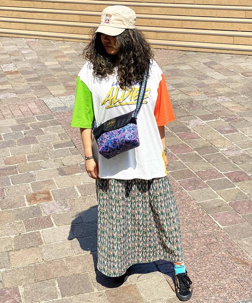 ALDIES(アールディーズ)の「Break Big T / ブレイクビッグT(Tシャツ/カットソー・メンズ・ブラック/ブラウン/ピンク/マルチ・FREE)」の19枚目の写真