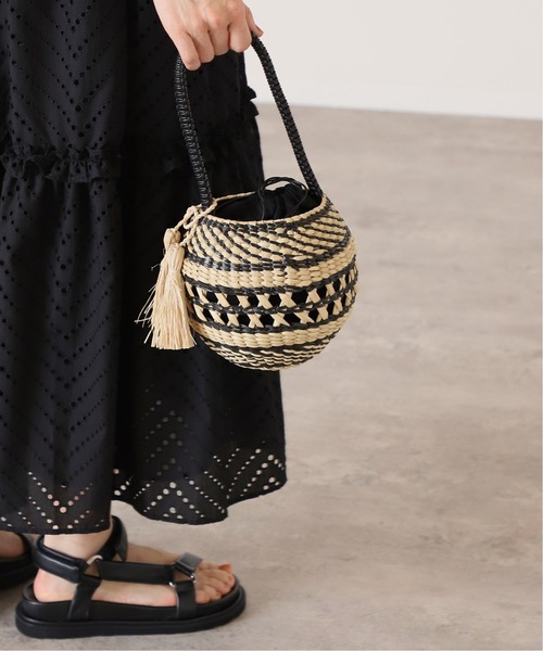 VERMEIL par iena（ヴェルメイユパーイエナ）の「【MAISON N.H PARIS/メゾンエヌアッシュパリ】SHIMILA（かごバッグ・レディース・ベージュ・FREE）」の7枚目の写真