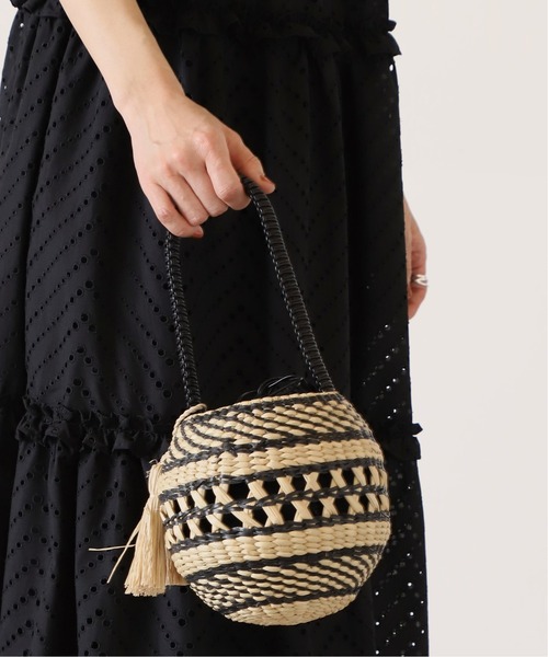 VERMEIL par iena（ヴェルメイユパーイエナ）の「【MAISON N.H PARIS/メゾンエヌアッシュパリ】SHIMILA（かごバッグ・レディース・ベージュ・FREE）」の9枚目の写真