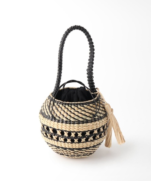 VERMEIL par iena（ヴェルメイユパーイエナ）の「【MAISON N.H PARIS/メゾンエヌアッシュパリ】SHIMILA（かごバッグ・レディース・ベージュ・FREE）」の10枚目の写真