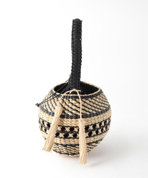 VERMEIL par iena（ヴェルメイユパーイエナ）の「【MAISON N.H PARIS/メゾンエヌアッシュパリ】SHIMILA（かごバッグ・レディース・ベージュ・FREE）」の11枚目の写真