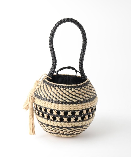 VERMEIL par iena（ヴェルメイユパーイエナ）の「【MAISON N.H PARIS/メゾンエヌアッシュパリ】SHIMILA（かごバッグ・レディース・ベージュ・FREE）」の12枚目の写真