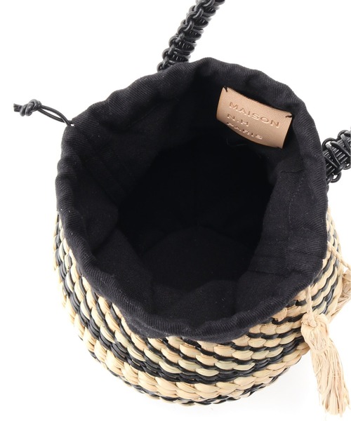 VERMEIL par iena（ヴェルメイユパーイエナ）の「【MAISON N.H PARIS/メゾンエヌアッシュパリ】SHIMILA（かごバッグ・レディース・ベージュ・FREE）」の16枚目の写真