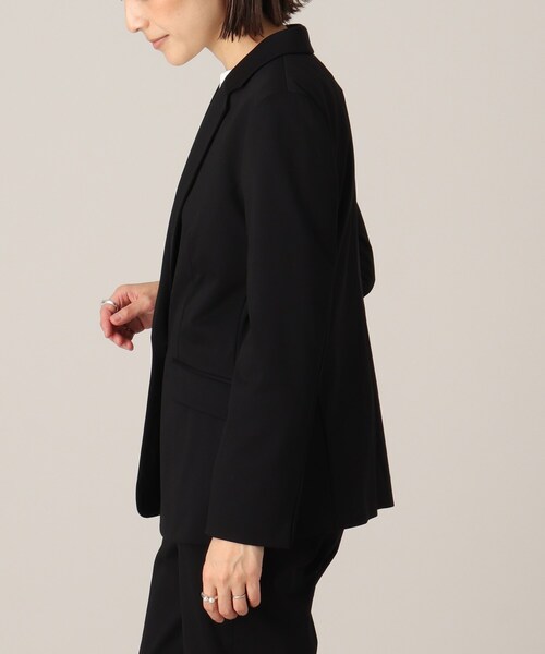 UNTITLED（アンタイトル）の「◆【接触冷感】ストレッチ テーラードジャケット（テーラードジャケット・レディース・ブラック/ダークネイビー/グレー・44/42/00/04/01/02/03/48）」の16枚目の写真