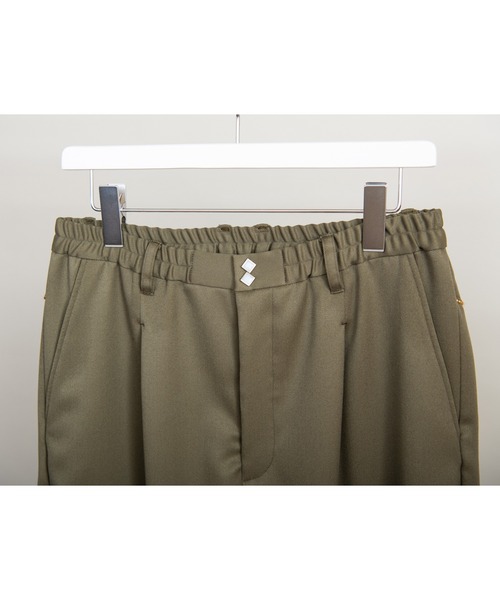 DISCOVERED(ディスカバード)の「DISCOVERED ディスカバード / WESTERN SLACKS PANTS ウエスタンスラックスパンツ / DC-AW22-PT-03(チノパンツ・メンズ・カーキ/ブラック・1/3)」の5枚目の写真