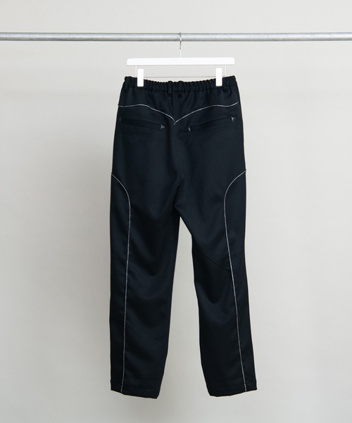 DISCOVERED(ディスカバード)の「DISCOVERED ディスカバード / WESTERN SLACKS PANTS ウエスタンスラックスパンツ / DC-AW22-PT-03(チノパンツ・メンズ・カーキ/ブラック・1/3)」の8枚目の写真