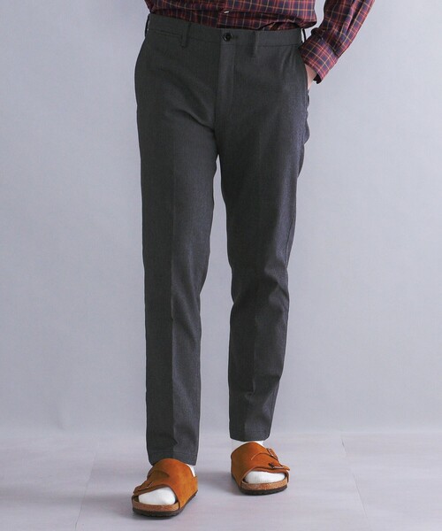 SHIPS（シップス）の「SHIPS:〈ストレッチ〉ウオーム ブラッシュド ノープリーツ パンツ（チノパンツ・メンズ・グレー/オリーブ/カーキ/ダークグレー・34/32/30/31/33/29）」の14枚目の写真