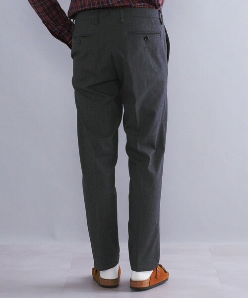 SHIPS（シップス）の「SHIPS:〈ストレッチ〉ウオーム ブラッシュド ノープリーツ パンツ（チノパンツ・メンズ・グレー/オリーブ/カーキ/ダークグレー・34/32/30/31/33/29）」の16枚目の写真