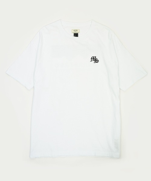 MANASTASH（マナスタッシュ）の「【直営店限定】MANASTASH N.A.U/マナスタッシュエヌエーユー　GANG LOGO TEE ギャングロゴティー（Tシャツ/カットソー・メンズ・ホワイト/ブラック/バーガンディー・MEDIUM/LARGE/X-LARGE）」の14枚目の写真
