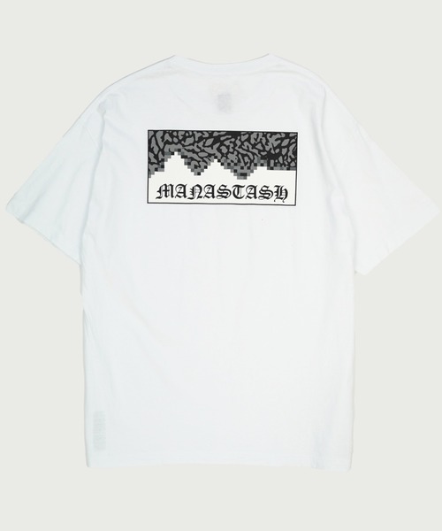 MANASTASH（マナスタッシュ）の「【直営店限定】MANASTASH N.A.U/マナスタッシュエヌエーユー　GANG LOGO TEE ギャングロゴティー（Tシャツ/カットソー・メンズ・ホワイト/ブラック/バーガンディー・MEDIUM/LARGE/X-LARGE）」の13枚目の写真