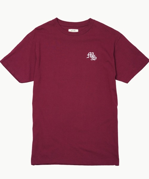 MANASTASH（マナスタッシュ）の「【直営店限定】MANASTASH N.A.U/マナスタッシュエヌエーユー　GANG LOGO TEE ギャングロゴティー（Tシャツ/カットソー・メンズ・ホワイト/ブラック/バーガンディー・MEDIUM/LARGE/X-LARGE）」の7枚目の写真