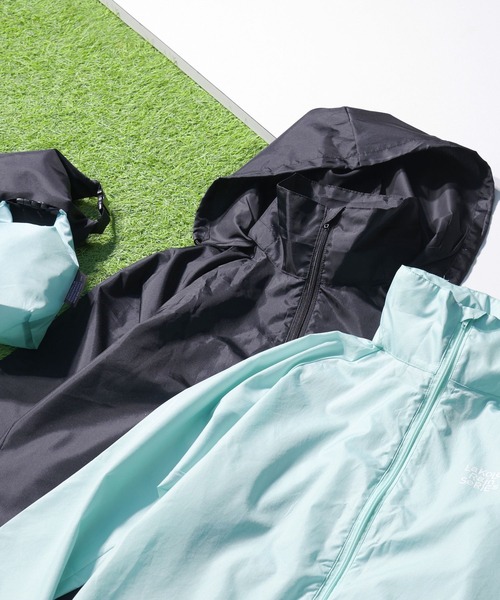 LAKOLE（ラコレ）の「【撥水】ウィンドブレーカー / 260788（ナイロンジャケット・レディース・ベージュ/ブラック/グレー/ライトブルー・MEDIUM/LARGE）」の2枚目の写真