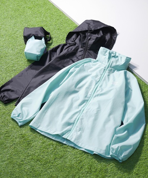 LAKOLE（ラコレ）の「【撥水】ウィンドブレーカー / 260788（ナイロンジャケット・レディース・ベージュ/ブラック/グレー/ライトブルー・MEDIUM/LARGE）」の12枚目の写真