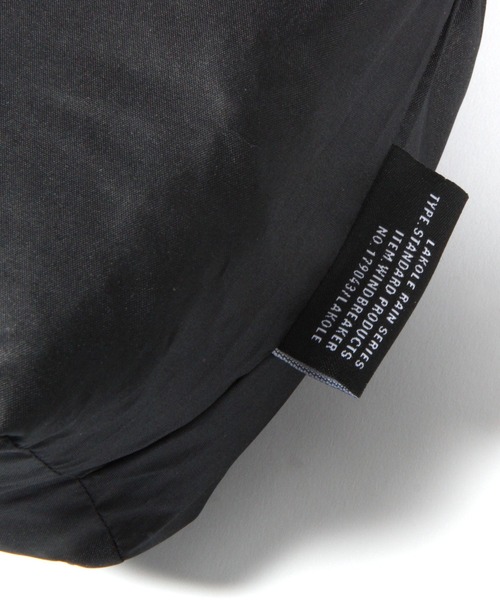 LAKOLE（ラコレ）の「【撥水】ウィンドブレーカー / 260788（ナイロンジャケット・レディース・ベージュ/ブラック/グレー/ライトブルー・MEDIUM/LARGE）」の15枚目の写真