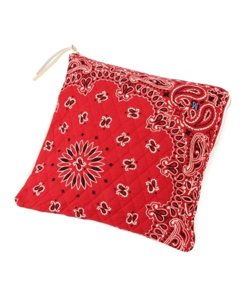 Ray BEAMS（レイビームス）の「MASACA / バンダナ クラッチバッグ（クラッチバッグ・レディース・レッド/ネイビー・ONE SIZE）」の14枚目の写真