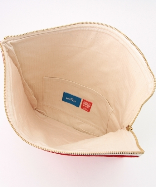 Ray BEAMS（レイビームス）の「MASACA / バンダナ クラッチバッグ（クラッチバッグ・レディース・レッド/ネイビー・ONE SIZE）」の10枚目の写真