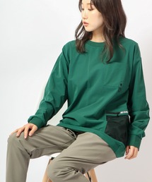 FLASH PACKER（フラッシュパッカー）の「FLASH PACKER ストレッチナイロン L/S（Tシャツ/カットソー）」