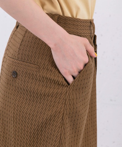 KBF(ケイビーエフ)の「リメイクラップミニスカート(スカート・レディース・グレー/ブラウン・ONE)」の18枚目の写真